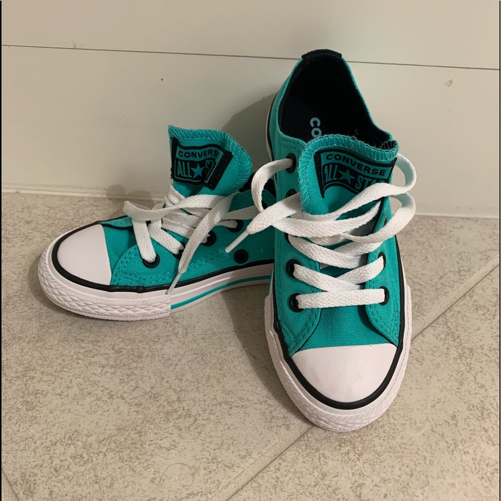 Never worn Kids All Star converse size 11 .